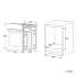 Backofen Elektroherd 45cm EB4505ED-1WV