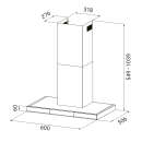 Dunstabzugshaube 60cm SHAPE6005S