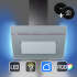 Cooker hood 60cm matt grey PLOOM6005G RGBW ambient lighting