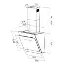 Cooker hood 60cm SOLO6005S