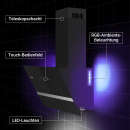 Cooker hood 80cm EASY8005SM RGBW ambient lighting