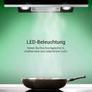 Cooker hood 60cm HERMES6005SM RGBW ambient lighting