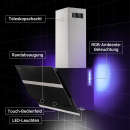 Cooker hood 60cm HERMES6005SM RGBW ambient lighting