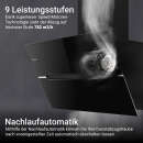 Dunstabzugshaube 90cm ECCO9005SM-1WV RGBW Ambientebeleuchtung