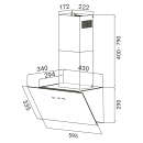 Dunstabzugshaube 60cm BASE6004S-1WV