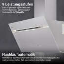 Dunstabzugshaube 80cm AURORA8005WED RGBW Ambientebeleuchtung