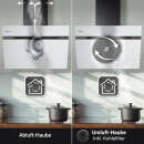 Dunstabzugshaube 60cm AURORA6005SW RGBW Ambientebeleuchtung