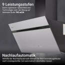 Dunstabzugshaube 90cm AURORA9005SW RGBW Ambientebeleuchtung