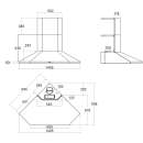 Eckhaube 100cm ANGOLO106ED-1WV