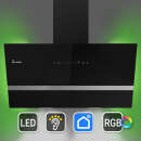 Dunstabzugshaube 90cm EASY9005SM-1WV RGBW...