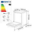 Geschirrspüler Spülmaschine DW60FSE