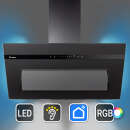 Dunstabzugshaube 90cm matt schwarz PLOOM9005S-1WV