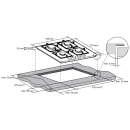 Gas Hob self-sufficient G805G