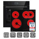 Backofen und Kochfeld SET8017TFTCH59RL
