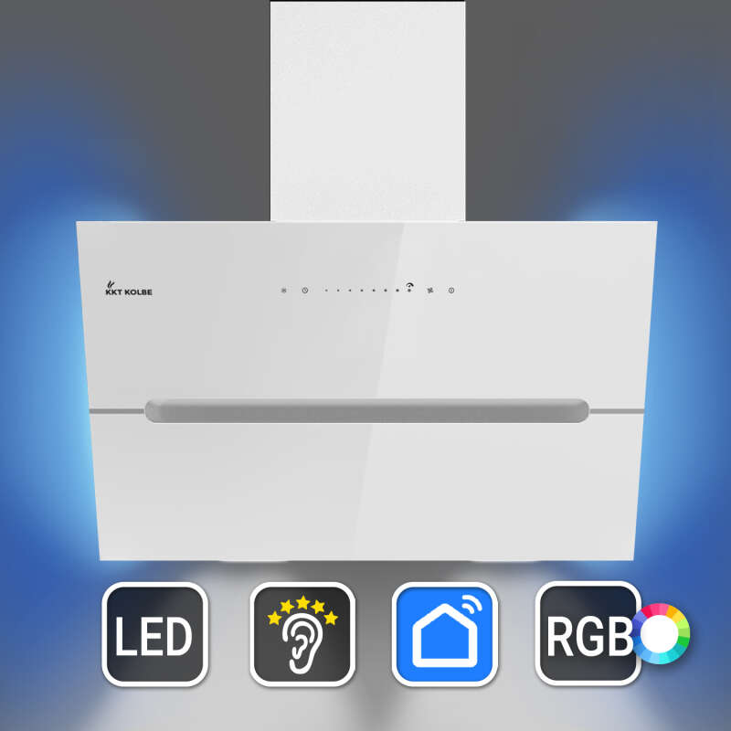 Dunstabzugshaube 60cm ECCO6005WM-1WV RGBW...