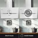 Dunstabzugshaube 60cm ECCO6005WM-1WV RGBW Ambientebeleuchtung