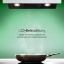 Dunstabzugshaube 60cm AURORA6005SW-1WV RGBW Ambientebeleuchtung