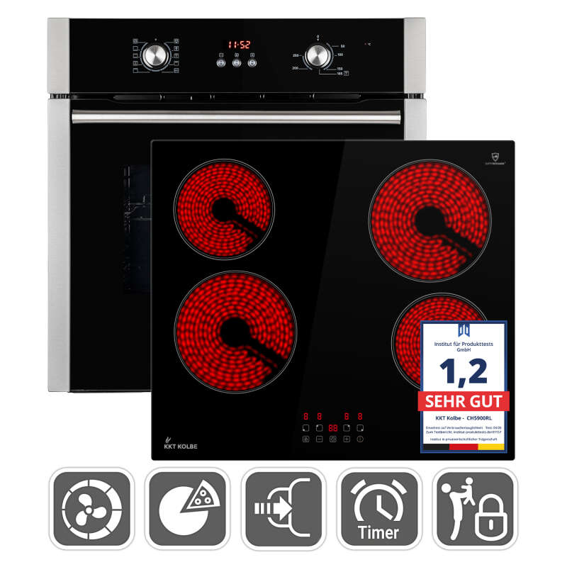 Backofen und Kochfeld SET8805CH5900RL