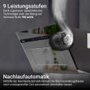 Dunstabzugshaube 80cm Spiegel-Design PLOOM8005M-1WV RGBW Ambientebeleuchtung