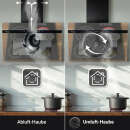 Dunstabzugshaube 80cm Spiegel-Design PLOOM8005M-1WV RGBW Ambientebeleuchtung