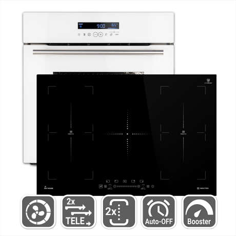 Oven and Induction Hob SET8015W2bFZ