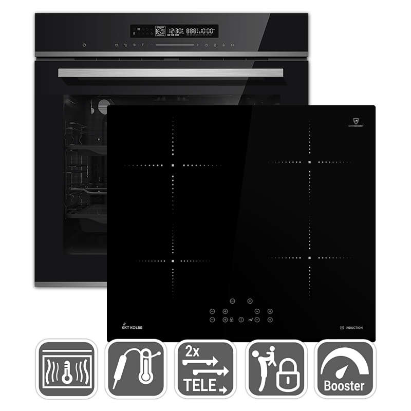 Oven and Induction Hob SET8017_5900IND