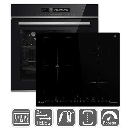 Oven and Induction Hob SET80172FZ