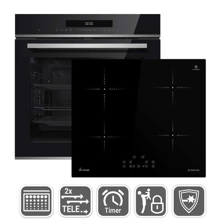 Oven and Induction Hob SET80191IND2