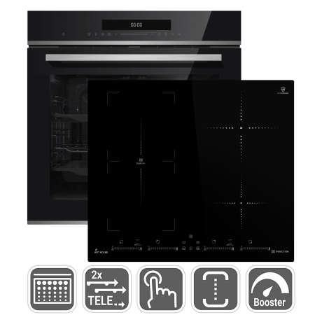 Oven and Induction Hob SET80192FZ