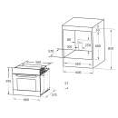 Backofen Elektroherd BO8810SS-1WV