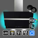 Cooker hood 80cm HERMES808SM RGBW ambient lighting