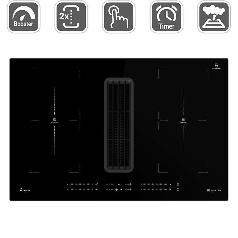 Induktionskochfeld autark IND800DRAFT-1WV