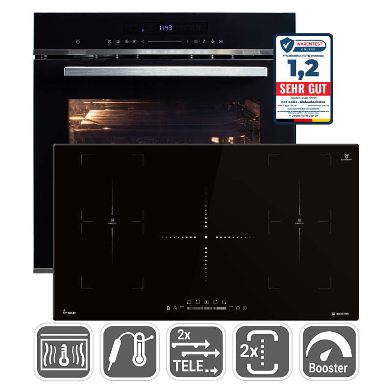 Oven and Induction Hob SET8017IH890FZ