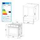 Backofen und Induktionskochfeld SET8005IH859ED