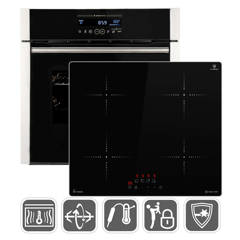 Oven and Induction Hob SET8016IH859ED