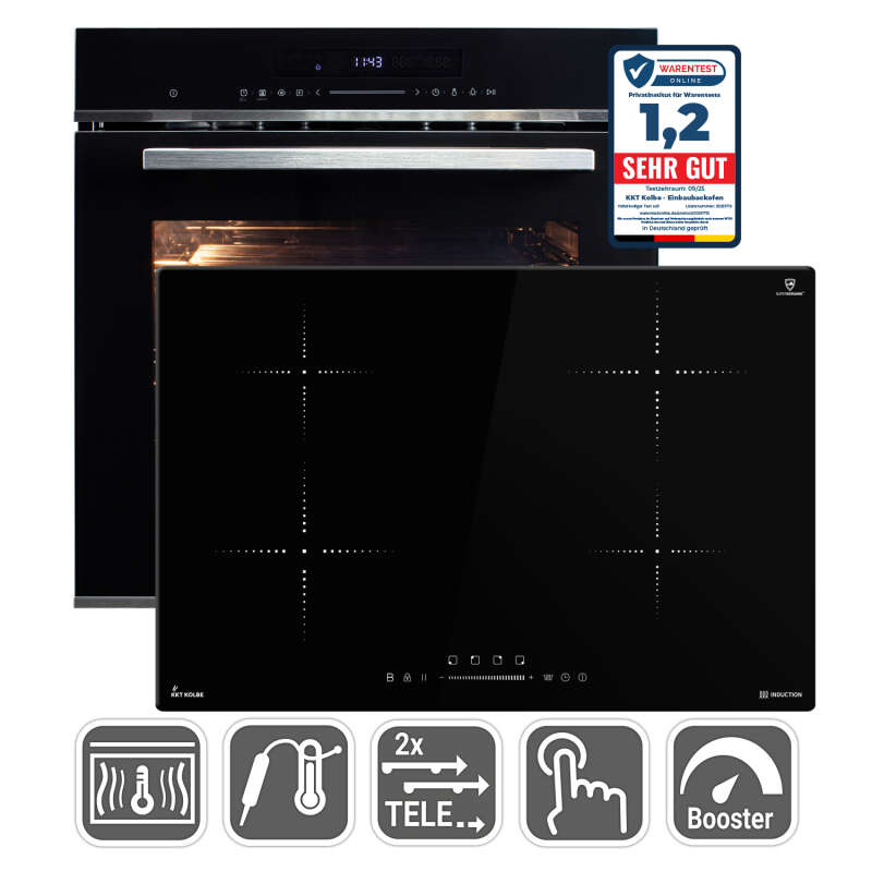 Oven and Induction Hob SET8017IH877RL