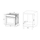 Oven and Glass Ceramic Hob SET8317HCKF593SP