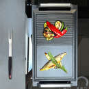 BBQ20 grill plate Grill pan for induction hobs 20x36