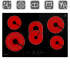 Glass Ceramic Hob self-sufficient CH7705RL