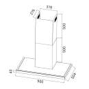 Cooker hood 90cm FLAT9006ED