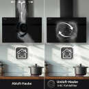 Cooker hood 90cm STYLE9005SMAO RGBW ambient lighting