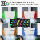 Cooker hood 60cm HERMES6005WM RGBW ambient lighting