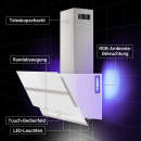 Cooker hood 90cm HERMES9005WM RGBW ambient lighting