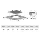 Glass Ceramic Hob self-sufficient KF293