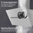 Dunstabzugshaube 80cm ECCO8005WM RGBW Ambientebeleuchtung