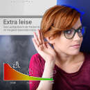 Dunstabzugshaube 80cm ECCO8005WM RGBW Ambientebeleuchtung