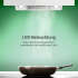 Cooker hood 90cm ECCO9005WM RGBW ambient lighting