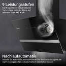 Dunstabzugshaube 80cm EASY8005SM RGBW Ambientebeleuchtung