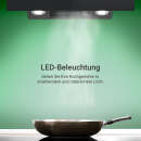 Dunstabzugshaube 80cm EASY8005SM RGBW Ambientebeleuchtung