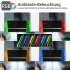 Dunstabzugshaube 80cm EASY8005SM RGBW Ambientebeleuchtung